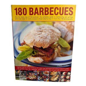 180 Barbecues By Linda Tubby Step-By-Step Grilling Guide Photos & Recipes